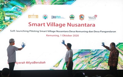 Pembukaan SMART VILLAGE NUSANTARA di Kemuning Ngargoyoso